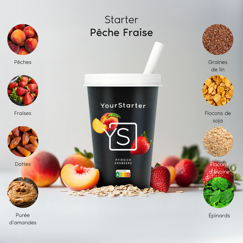 Starter  - Pêche Fraise