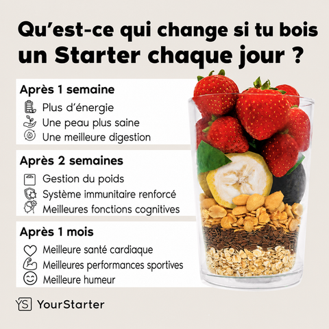 Evolution avec un Starter chaque jour