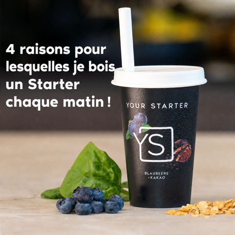Quatre raisons de boire un Starter chaque matin