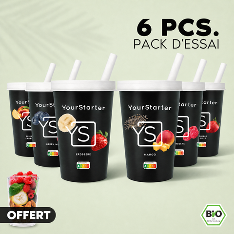 Pack d'essai de six Starter - version française