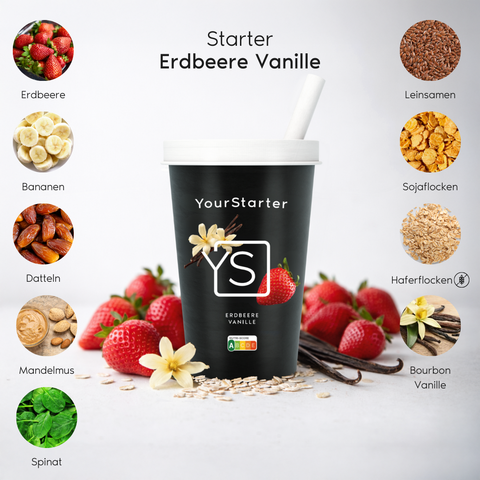 Starter  –  Erdbeere Vanille