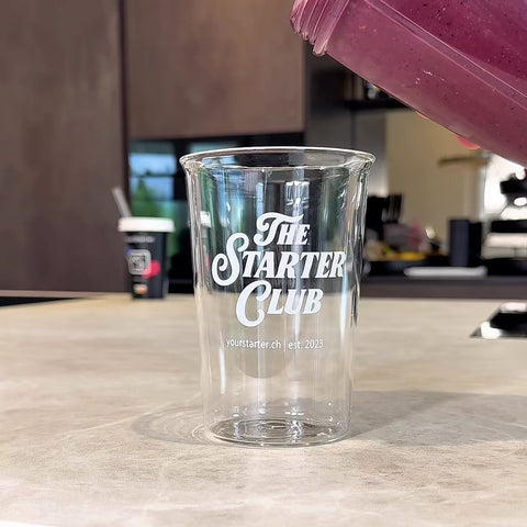 The Starter Club Glas